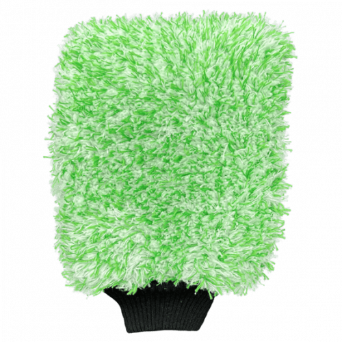Микрофибровая варежка для мойки LERATON WASH MITT MW4 GREEN Микрофибровая варежка для мойки LERATON WASH MITT MW4 GREEN