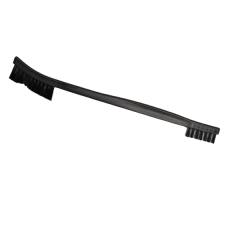 Мини щетка двухсторонняя жесткая, черная щетина LERATON BR16