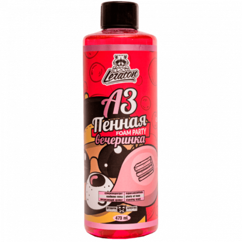 Шампунь для ручной мойки LERATON A3 (Пенная вечеринка) Шампунь для ручной мойки LERATON A3 (Пенная вечеринка)